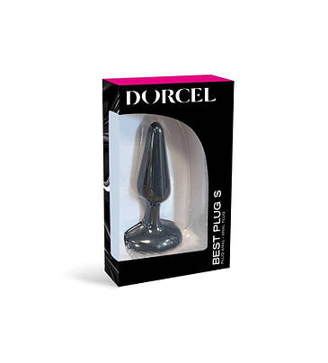 Анальна пробка Dorcel Best Plug S м'який soft-touch силікон, макс. діаметр 3,1см, фото 2