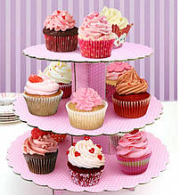 Підставка для тістечок, міні тортиків 3 яруси