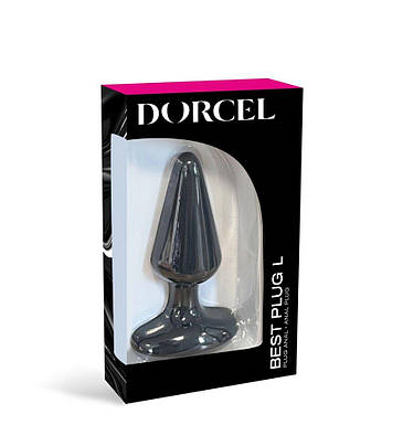 Анальна пробка Dorcel Best Plug L м'який soft-touch силікон, макс. діаметр 5,1 см, фото 3