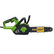 Безщіткова ланцюгова електропилка Procraft K2100 1600Вт Шина 30см