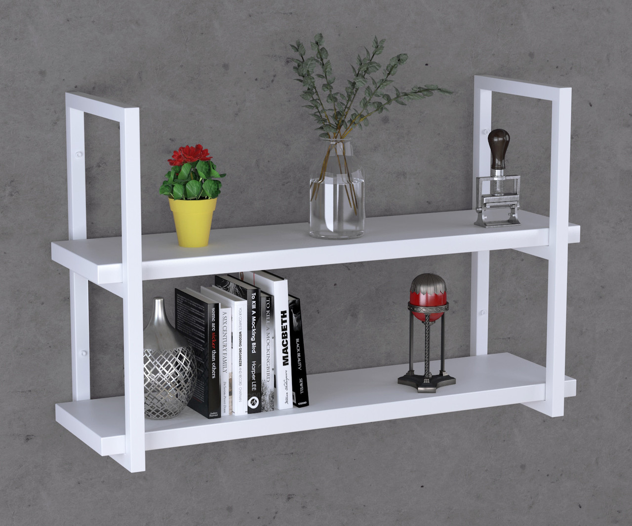 Полиця PL-2-36 Loft Design Білий 92 см Білий