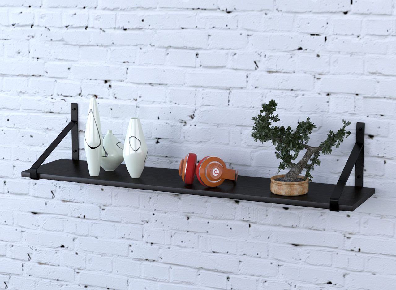 Полиця PL-3-18 Loft Design Венге Луизиана 112 см, фото 1