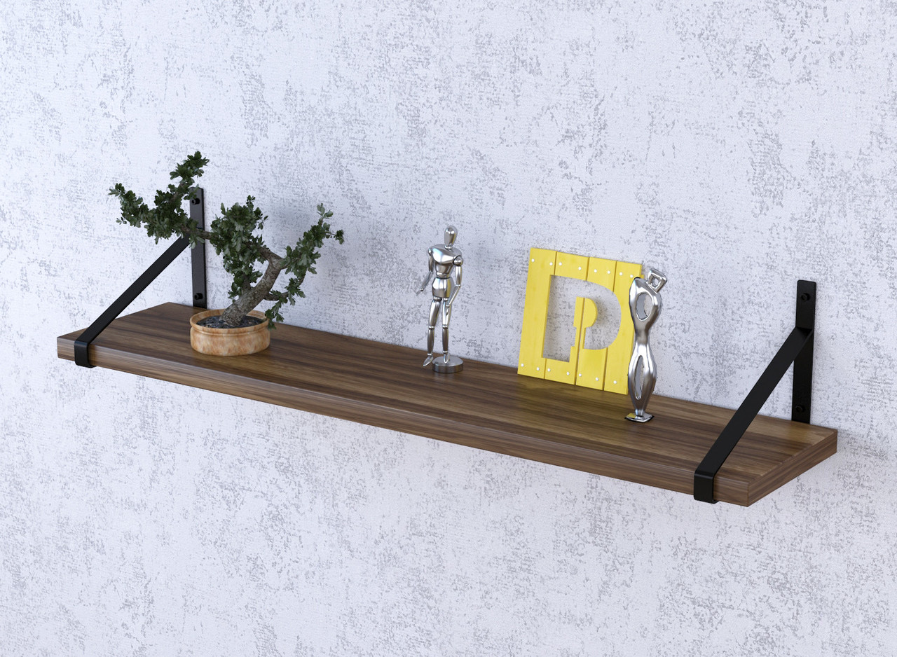 Полиця PL-3-36 Loft Design Орех Модена 112 см, фото 1