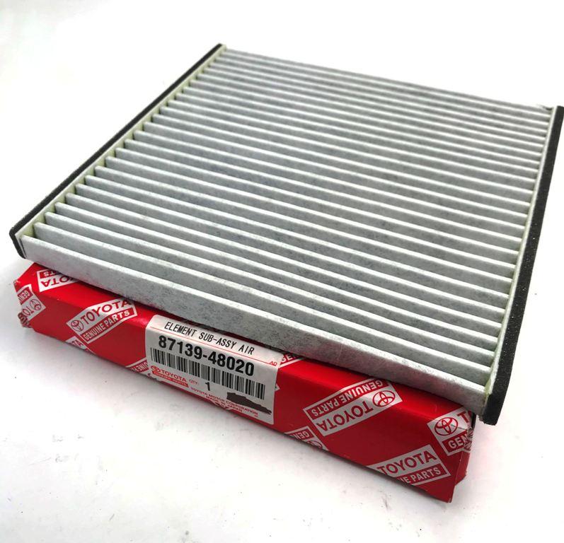 Фільтр салону вугільний, оригінал 87139-48020 LEXUS IS, RX 300    TOYOTA  HIGHLANDER