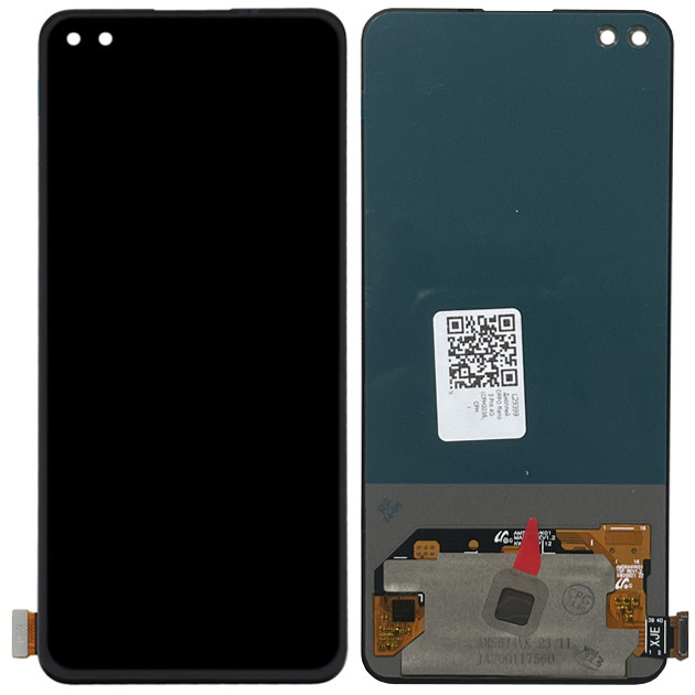 Дисплей OPPO Reno 3 Pro 4G (CPH2035, CPH2037, CPH2036) у складі із сенсором black OLED