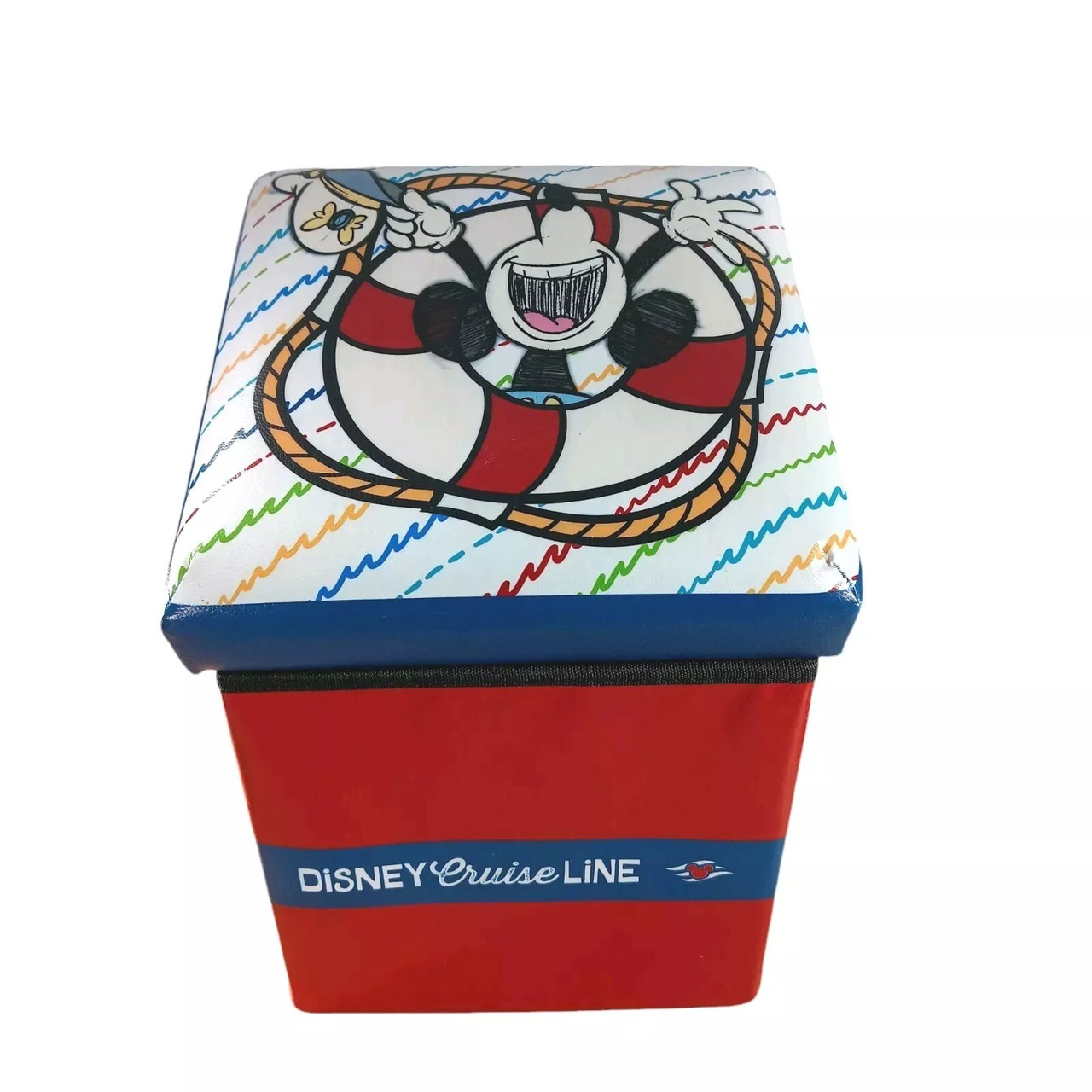 Пуф-банкетка складний для зберігання іграшок і дрібниць, "Мишка"