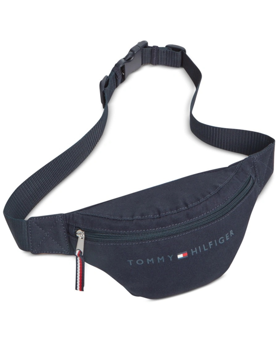 Поясна сумка Tommy Hilfiger бананка 1159811432 (Синій, One size)