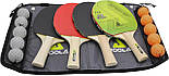 Набір для настільного тенісу Joola Family 4 Bats 10 Balls (54810), фото 3