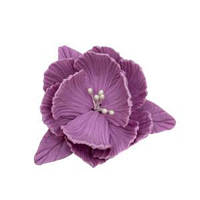 Цукрова прикраса "Піон D=60 мм моно бузковий" тубус