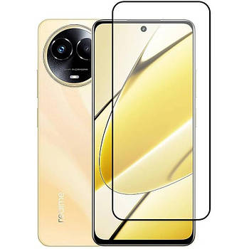 Захисне скло Full screen PowerPlant для Realme C67