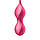 Вагінальні кульки з вібрацією Satisfyer Love Birds 2 Connect App Red, фото 5