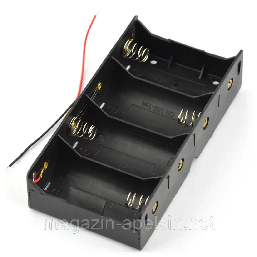 Кошик для 4 батарейок типу D (R20)