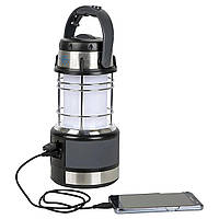 Ліхтар кемпінговий Bo-Camp Camp Gear Arcturus Rechargable 220 Lumen Grey/Black (5818812)