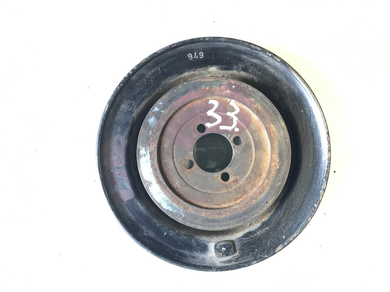 Шків насоса гідропідсилювача керма Mercedes-Benz W124 200D 6012000305 No33, фото 1