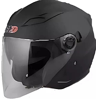 Мотошолом чорний FORTE BLD-708, розмір L