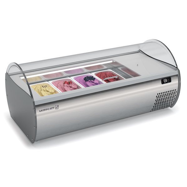 Вітрина для морозива Tecfrigo Microgel 4DX