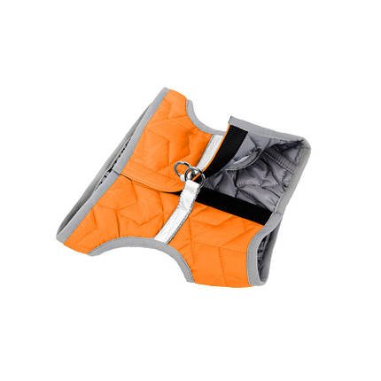 Шлея м'яка AiryVest ONE, розмір S2 жовтогарячий, фото 3