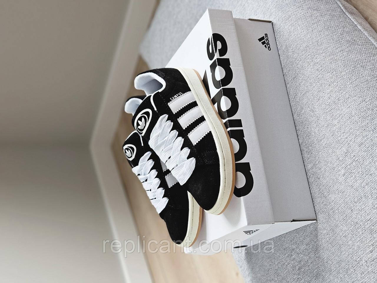 Женские Кроссовки Adidas Campus black жіночі кросівки Adidas, фото 1