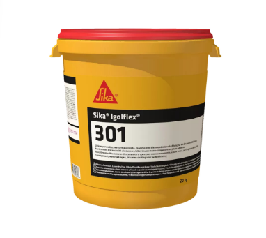 Гідроізоляція бітумно-полімерна для цоколів і фундаментів Sika Igolflex-301 20 кг, фото 1