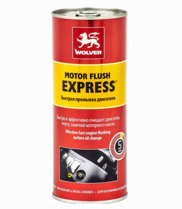 Промивання масляної системи Wolver Motor Flush Express 350 мл Рідина для промивання двигуна (X-809), фото 1