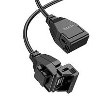 Заряджання для телефона на мотоцикл скутер 2 USB вологозахищених портів Мотозаряджання Hoco Z45A, фото 3