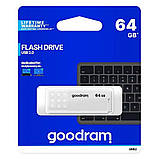 FLASH 64GB Goodram UME2 White USB 2.0 (UME2-0640W0R11), фото 3