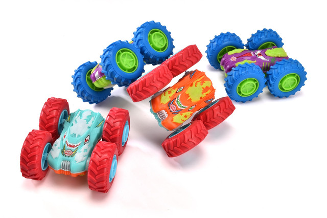 Машинка Перевертач Dickie Toys Монстр-перевертач 4 види 10 см (3751004)