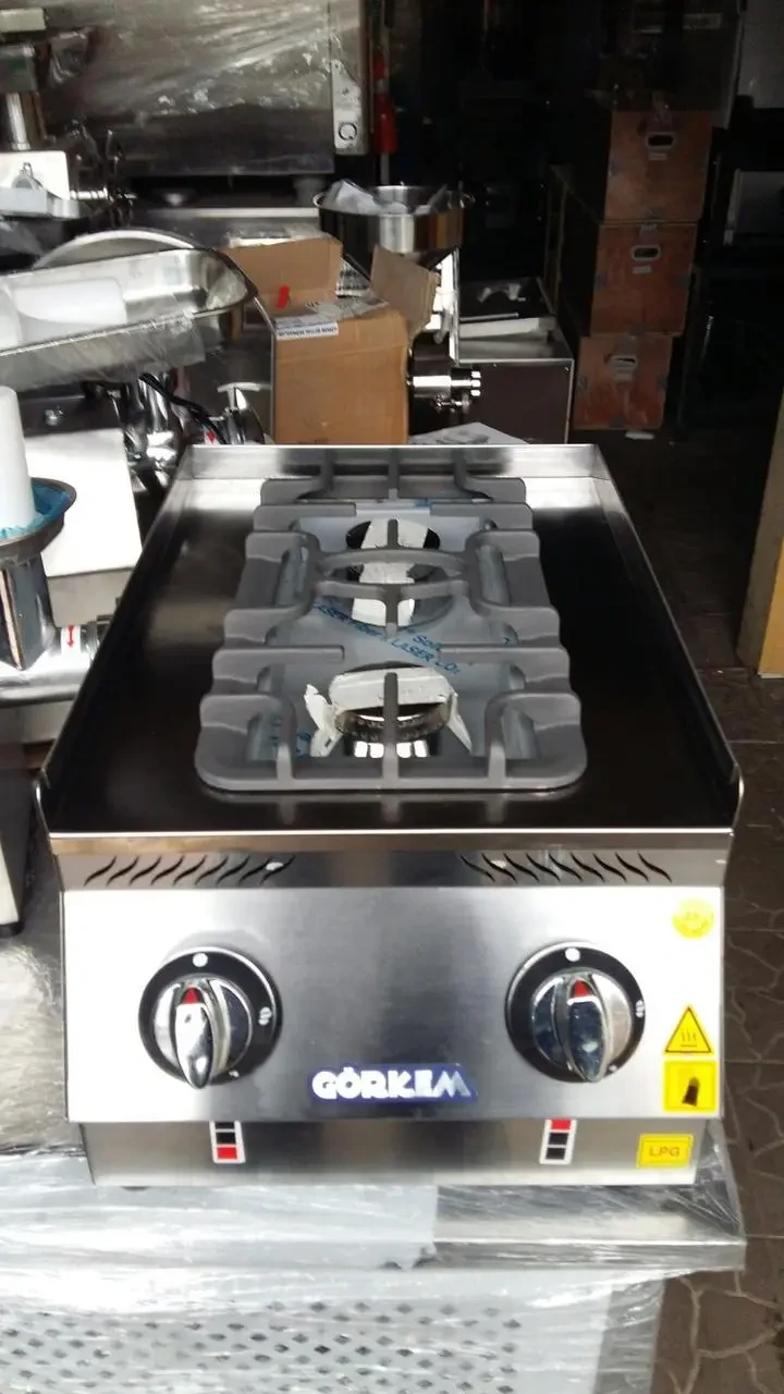 Плита газова настільна 2-конфоркова Görkem GO20 Природний газ