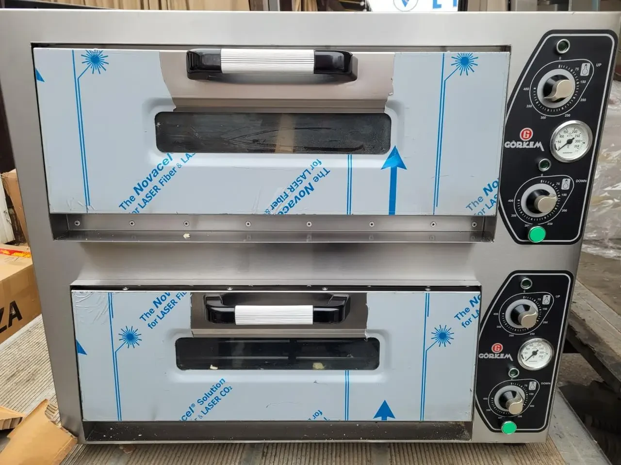 Піч для піци піца дворівнева Görkem P620/2 (8 піц х Ø 300 мм)