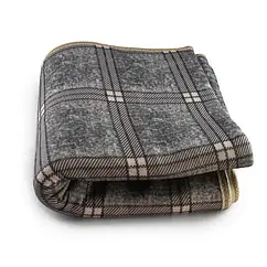 Електропростирадло Electric Blanket 150х180см (картате, Сіре)