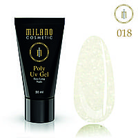Акрил, гель (Poly Shimmer) Milano 18 30 мл