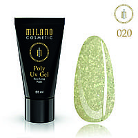 Акрил, гель (Poly Shimmer) Milano 20 30 мл
