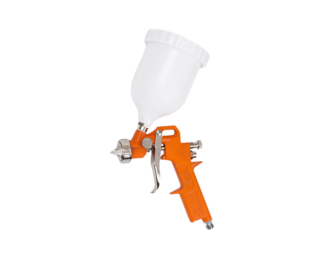 Пістолет для фарбування пневматичний, пластиковий бачок, фото 1