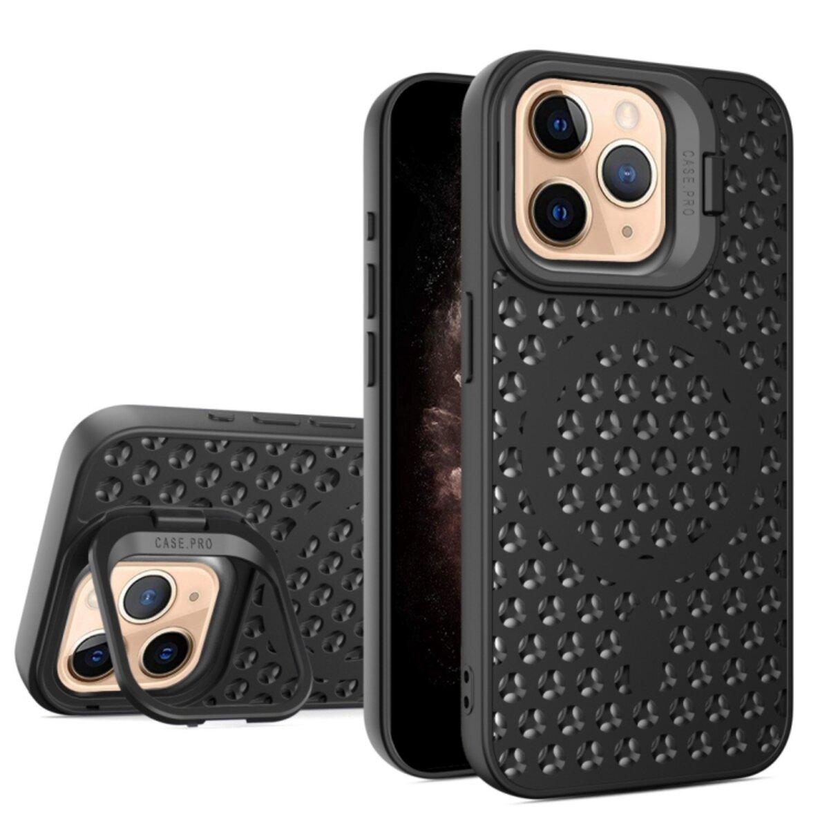 Чохол Cosmic Grater Stand для iPhone 11 Pro Max Black, фото 1