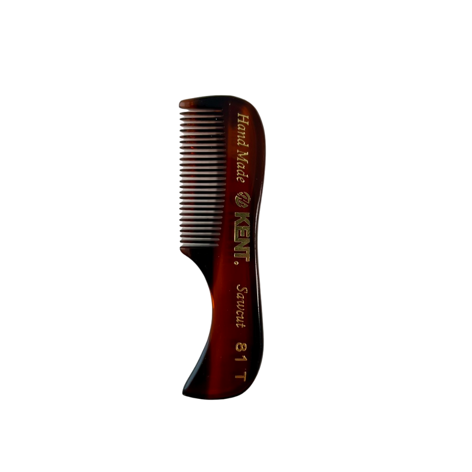 Гребінець для бороди та вусів Kent A 81T Beard & Moustache comb (K-81T)