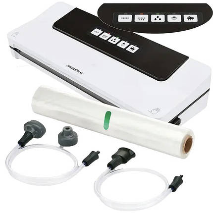 Вакууматор Silver Crest SV 125 C5 Для сухого та вологого вакуумування White Німеччина, фото 1