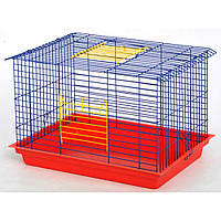 Клітка "Кролик-Макси" фарба, колір мікс, 565*400*360 мм (*)