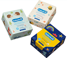 Babylove вушні палички для дітей 72шт