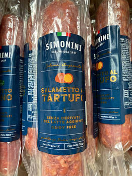 Салямі з трюфелем Simonini Tartufo 250г. Італія