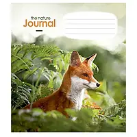 Зошит шкільний на скобі, 12 арк., клітинка, ШКОЛЯРИК