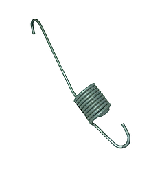 Пружина бака для пральних машин Indesit, Ariston Б/У C00064502 (9 витків) L=181mm
