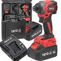Безщітковий ударний шуруповерт YATO YT-82798 18 В 230 Нм