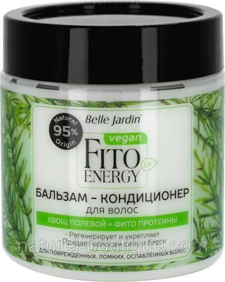 Бальзам-кондиціонер Belle Jardin Vegan Fito Energy Хвощ польовий і Фітопротеїни 450 мл
