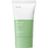 Легкий мінеральний сонцезахисний крем Anua Airy Sun Cream SPF50+ PA++++ 50 мл
