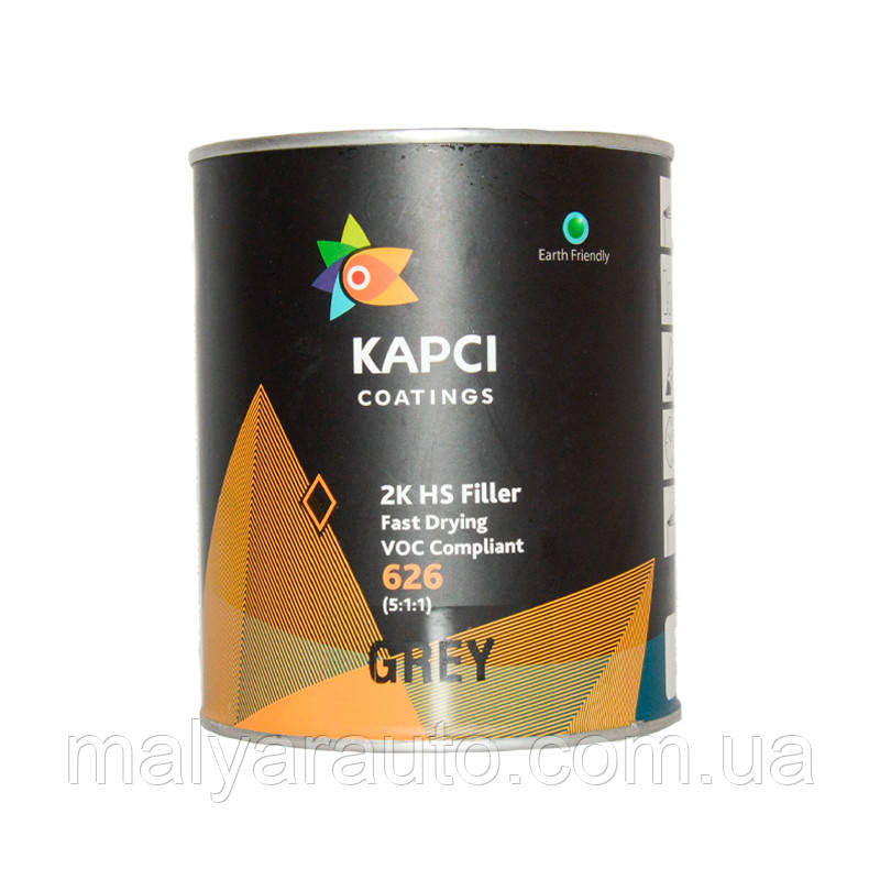 Акриловий грунт Kapci 626 "Чорний"(1л+0.2л)