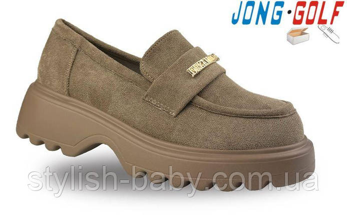 Дитяче взуття гуртом. Дитячі туфлі 2024 бренда Jong Golf для дівчаток (рр з 32 по 37), фото 1