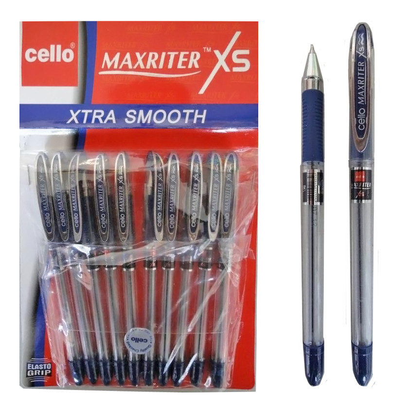 Ручка CELLO MAXRITER XS EL-530, синий стержень 0.5 мм. - фото 1 - id-p436586266