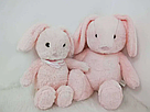 М'яка іграшка Заєць 18х50 см, Рожевий CLTY-03P.у подарунковій упаковці, фото 3