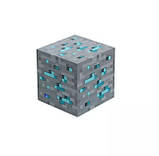 Нічник Майнкрафт Алмаз Minecraft Diamond у формі куба акумуляторна Блакитна, фото 8