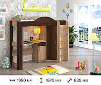 Дитяче ліжко-горище Орбіта-1 70*190